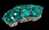 Thumbnail Emerald-Green Dioptase Crystals - Kazakhstan #34969-1